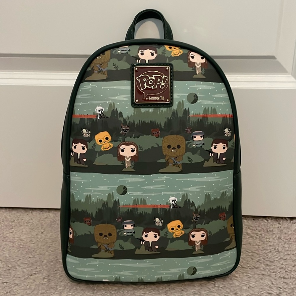 NWT Pop! Loungefly Star Wars Endor mini backpack